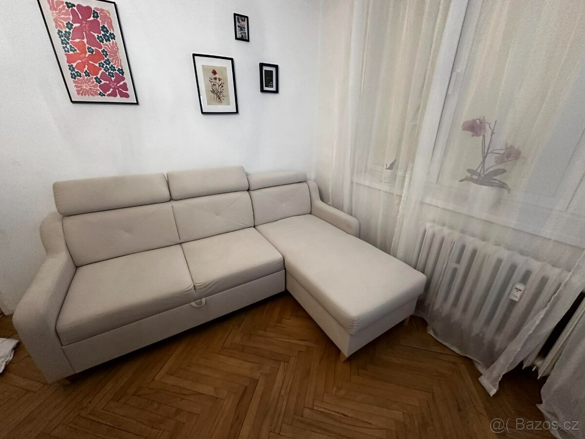 Sedací souprava MARBELLA - pravá, krémová - 4