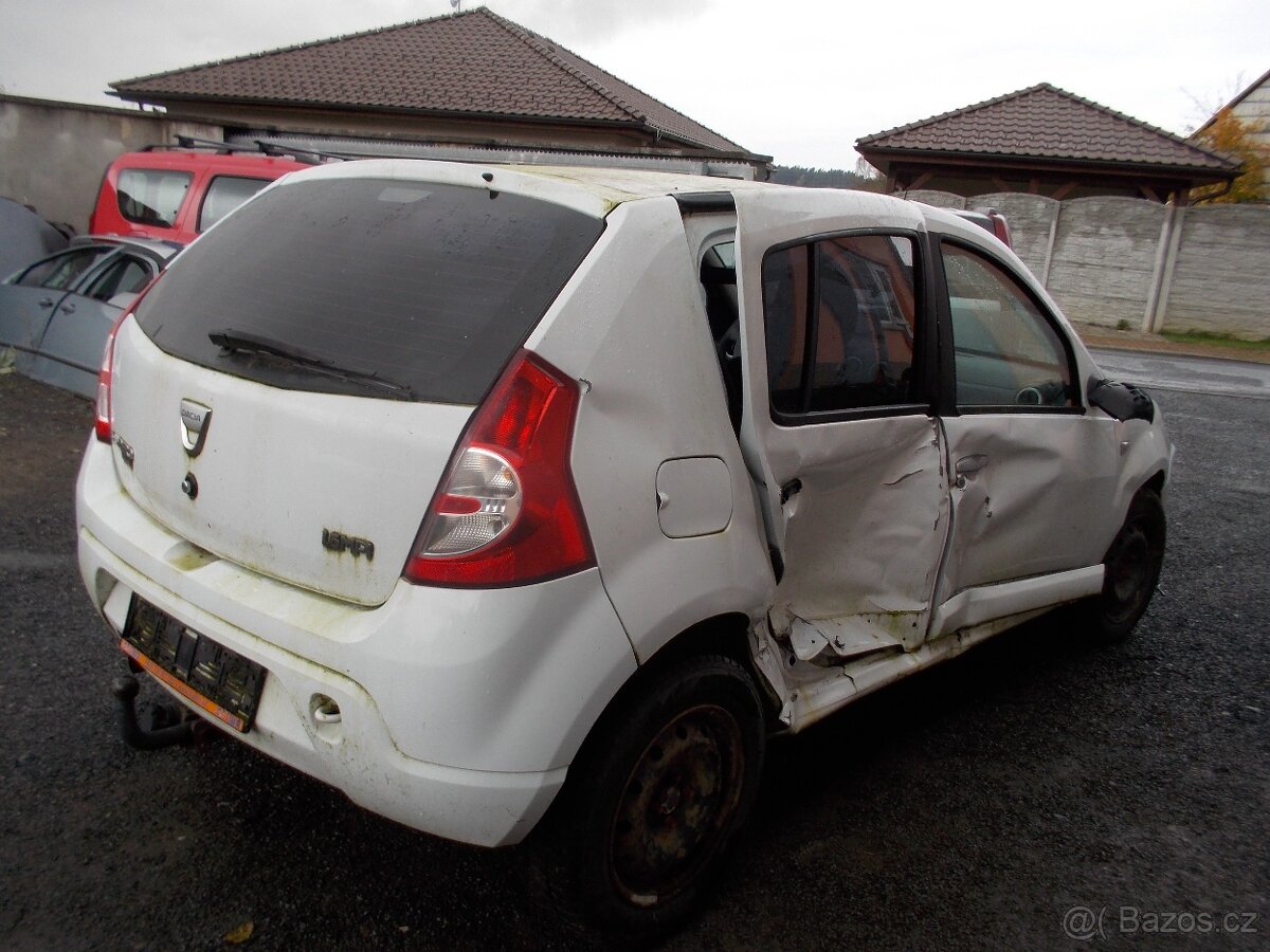 Sandero - náhradní díly - 1.6 64kw - K7MF7 - 4