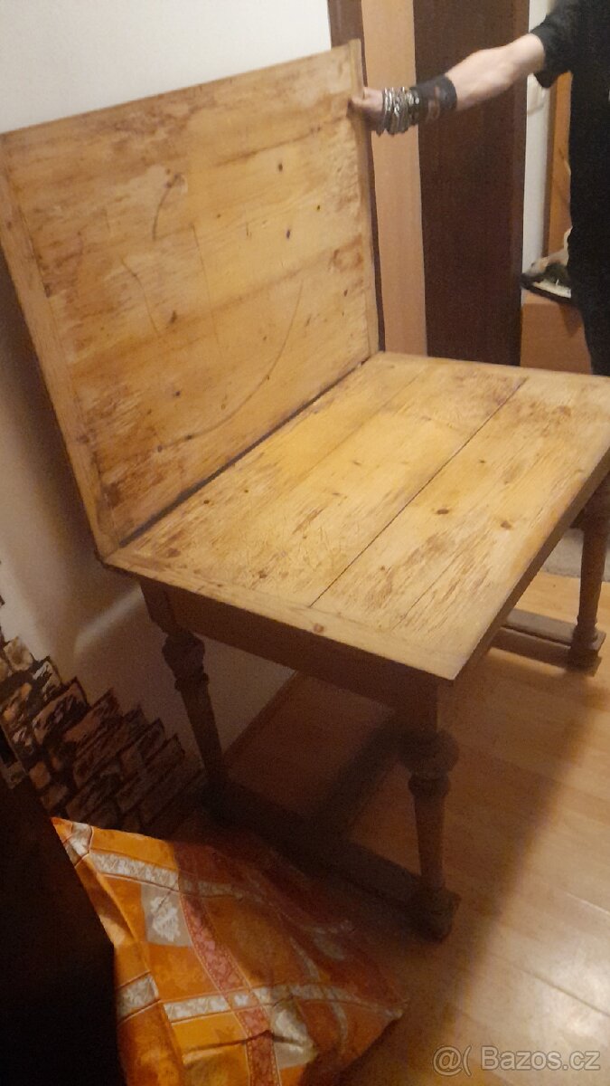 starý tessinský stůl - 4
