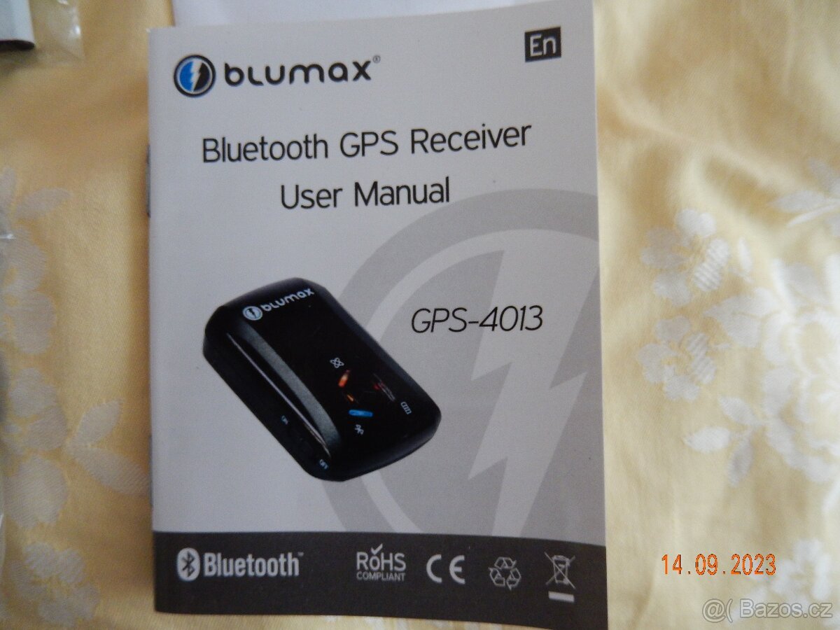 BLUETOOTH GPS přijímač BLUMAX - 4