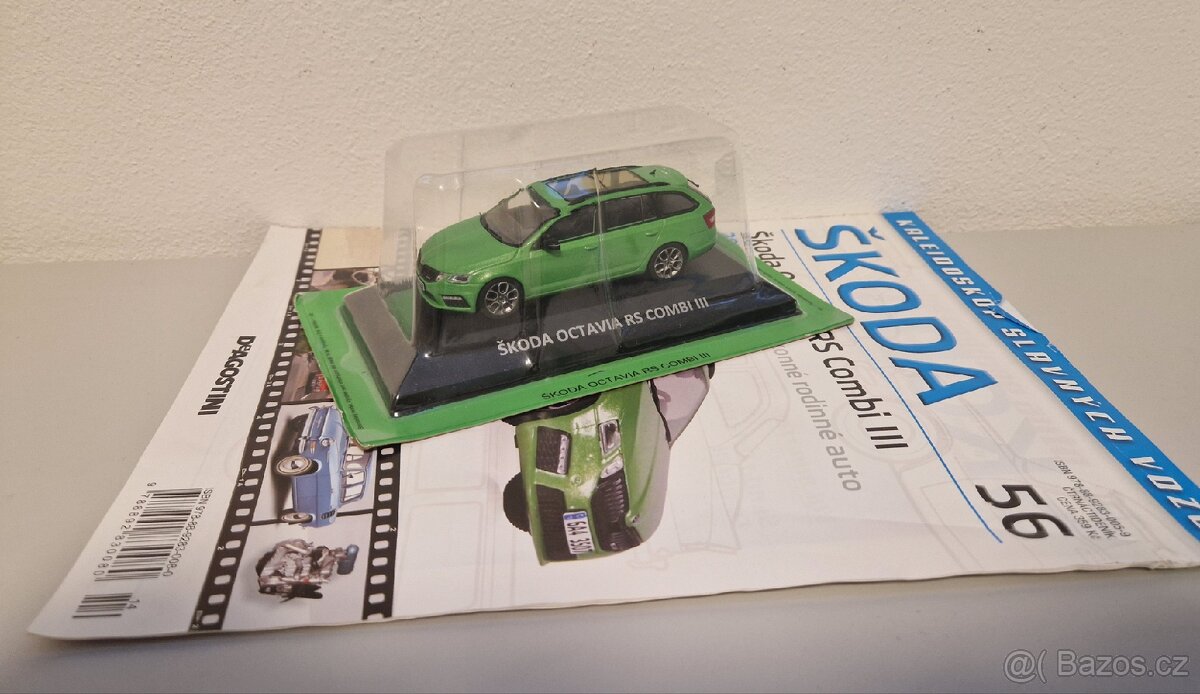 Modely ŠKODA 1:43 - Abrex a Deagostini, Norev - 4