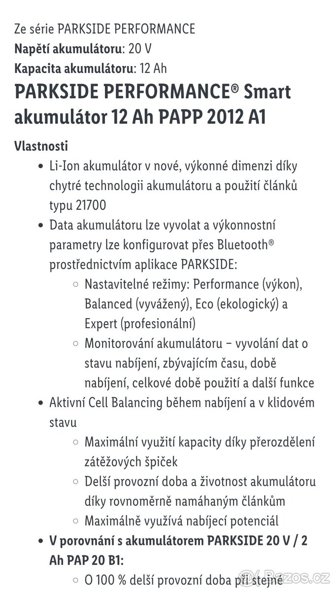 Akumulátor ah 12 peformance - 4