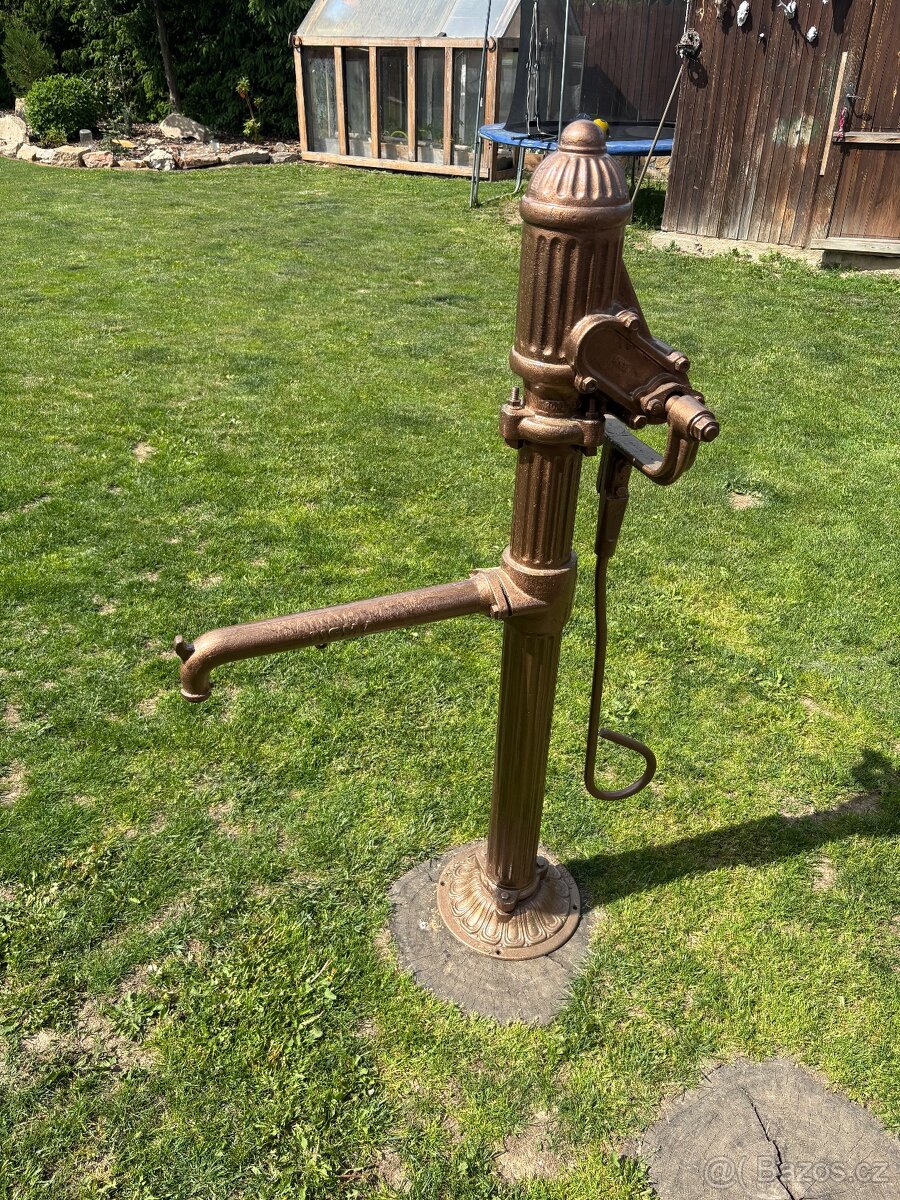 Ruční pumpa na vodu,litinová pumpa - 4