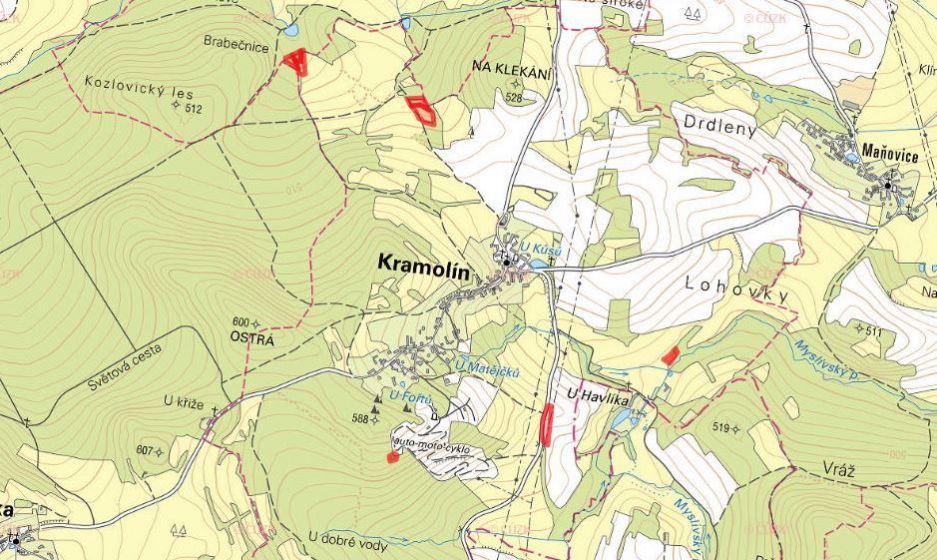 Zemědělská půda, prodej, Kramolín, Plzeň jih - 4
