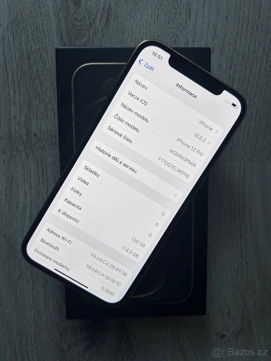 IPhone 12 PRO 128GB 79% Kondice Baterie ✅ - 4