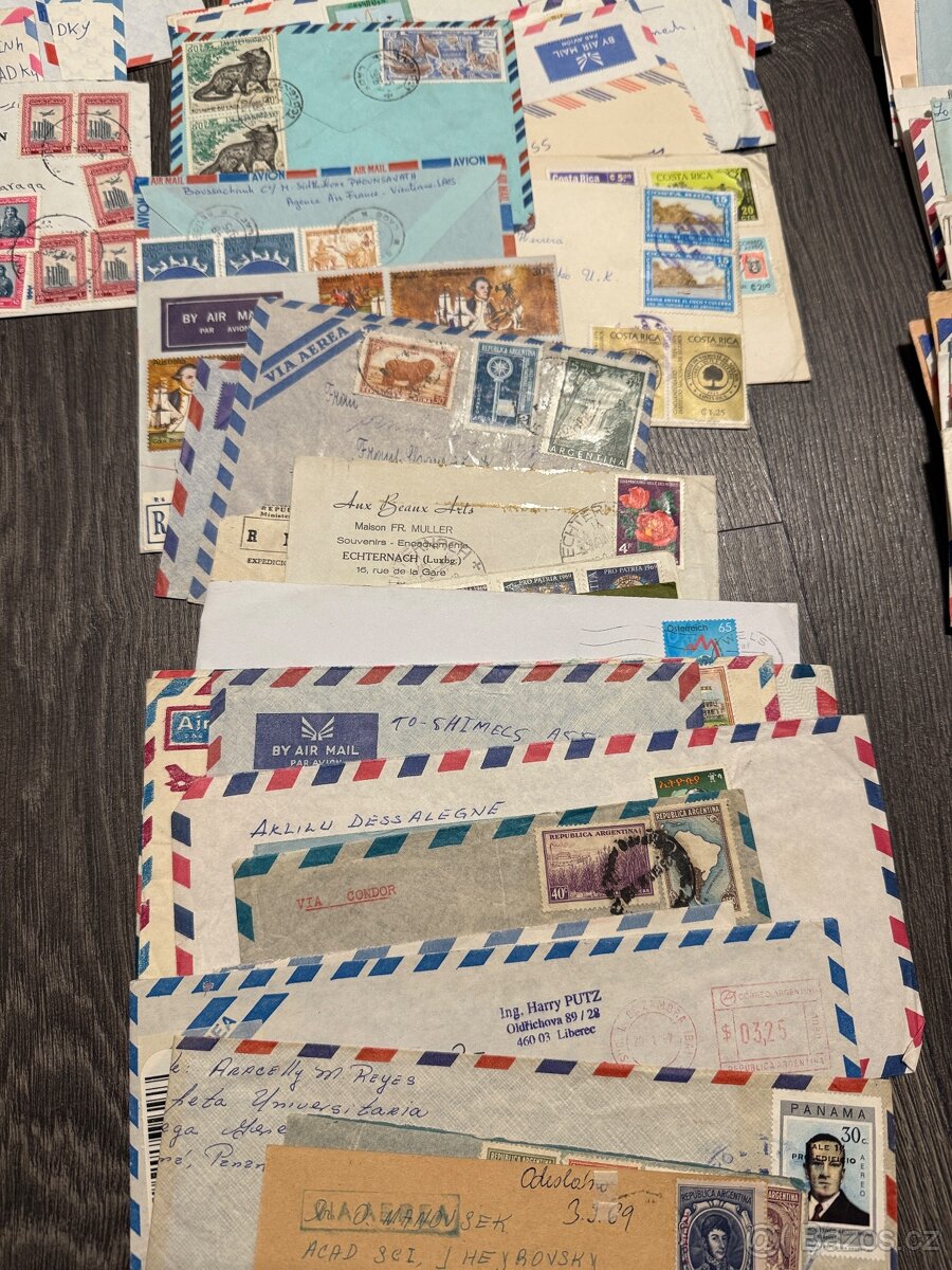 Sbírka známek, poštovní známky - přes 560 kusů celistvostí - 4