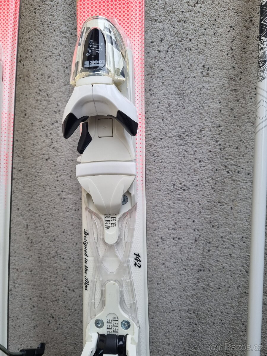 Lyžařský set (lyže, boty, hůlky, helma + brýle) - 4