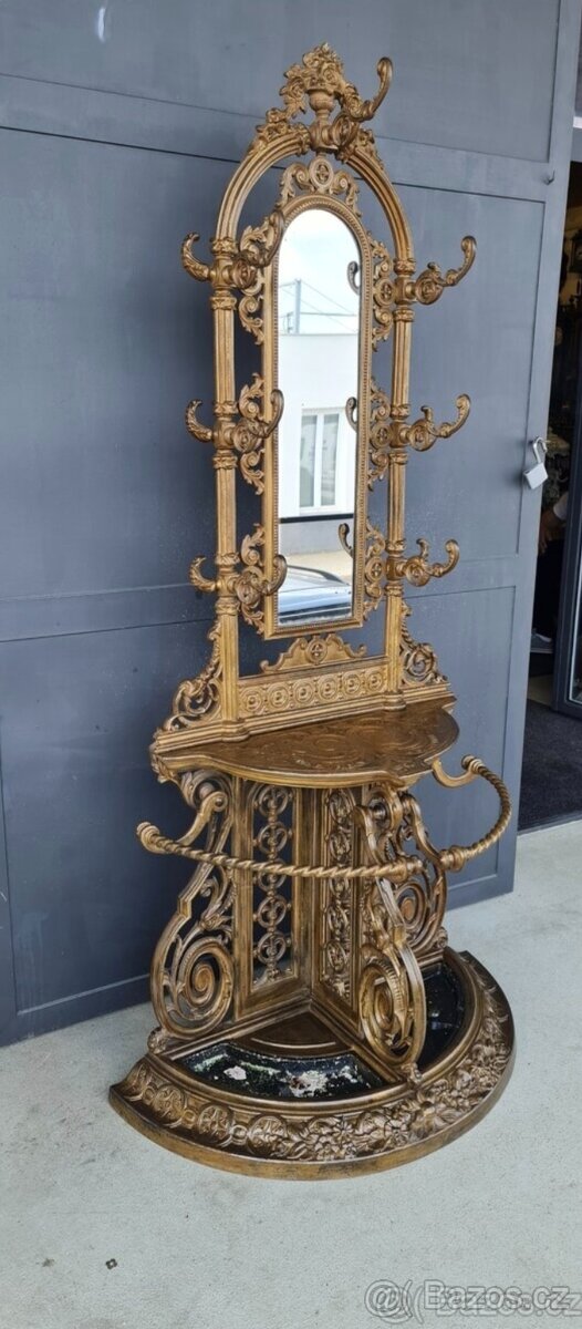 Starožitný podlahový věšák FRANCIE - 4