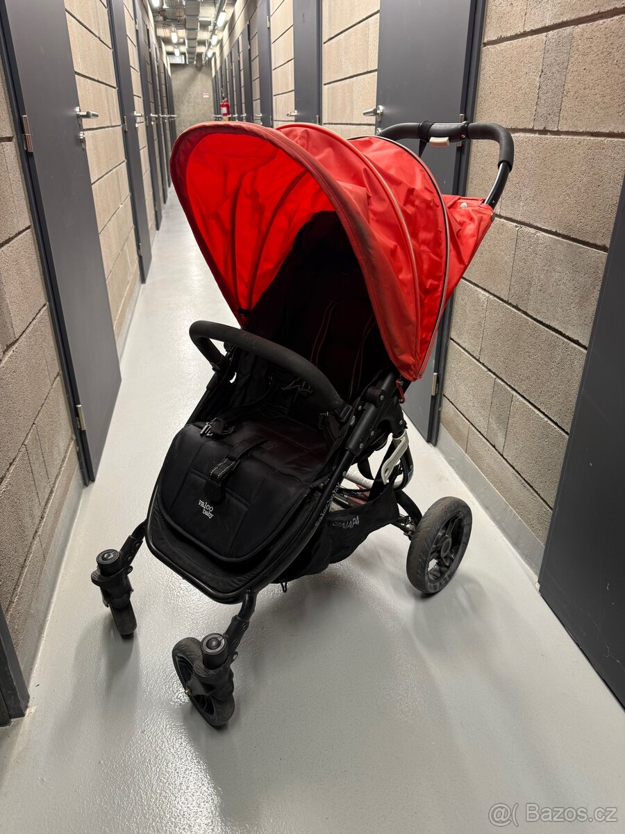 Kočárek Valco Baby Snap 4 (Red/Black) - 4