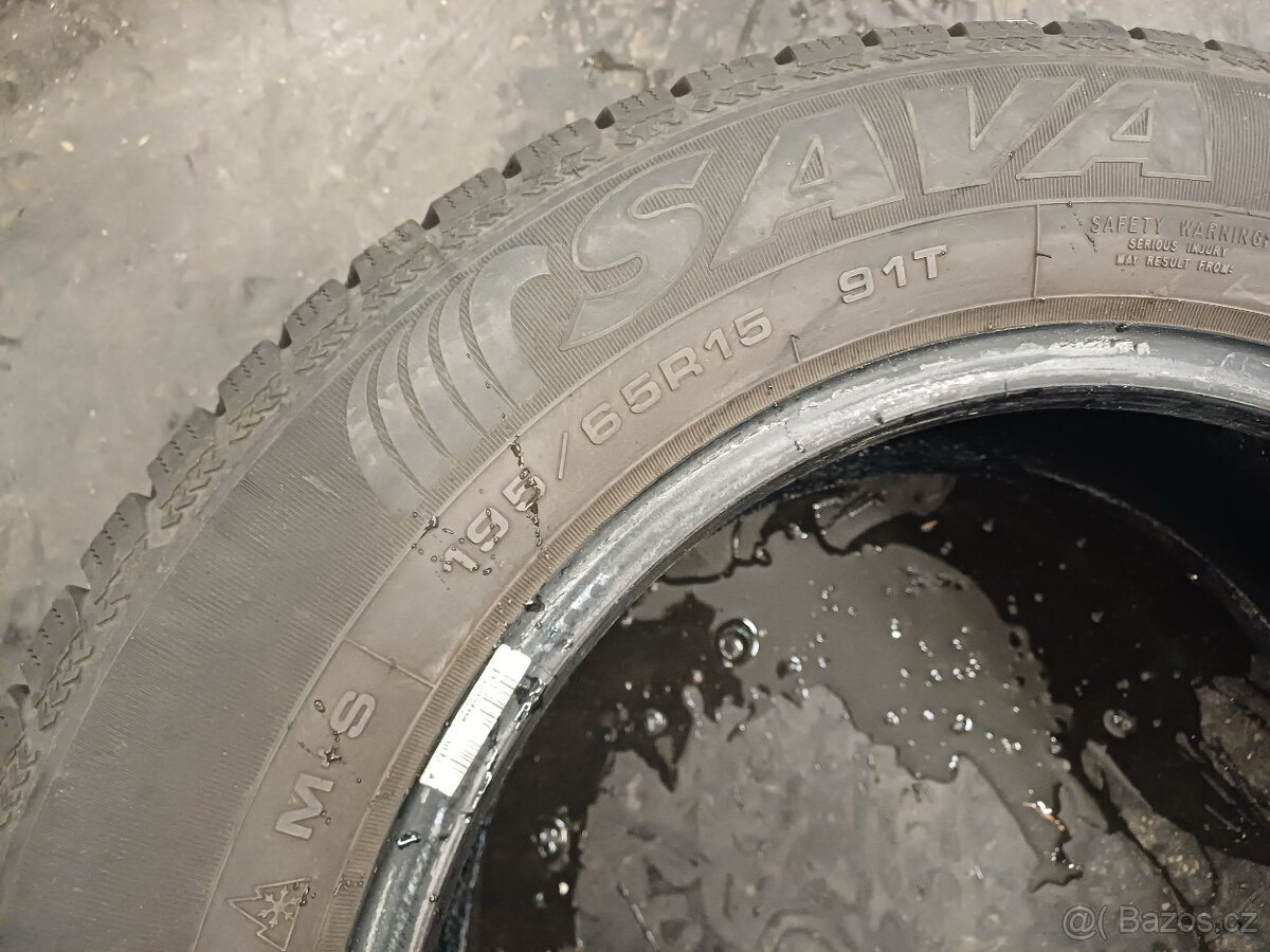 Zimní pneu Sava 195/65/15 91T - 4