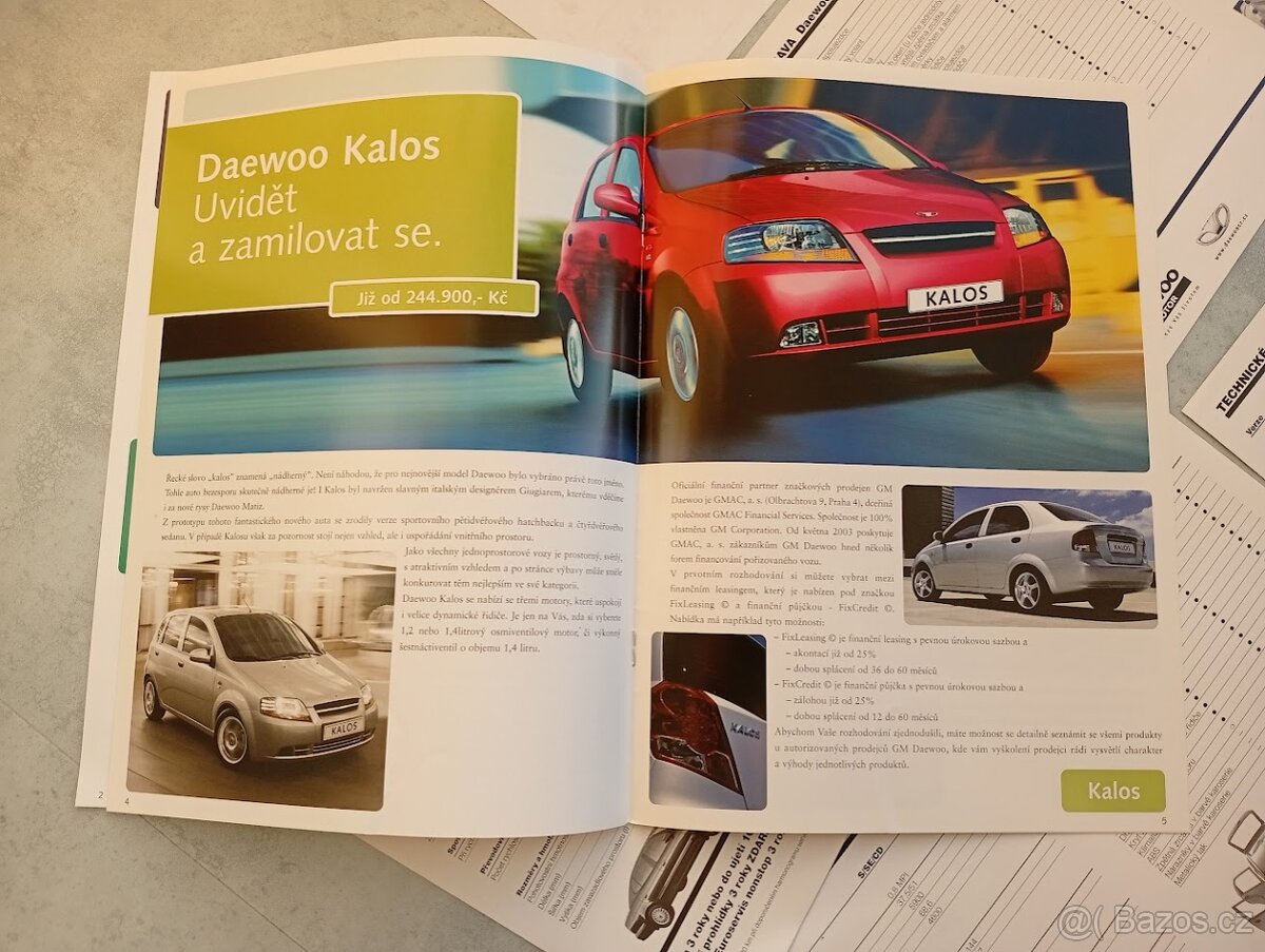 Daewoo Leganza, Matiz, Lanos, Tacuma - prospekty - 4