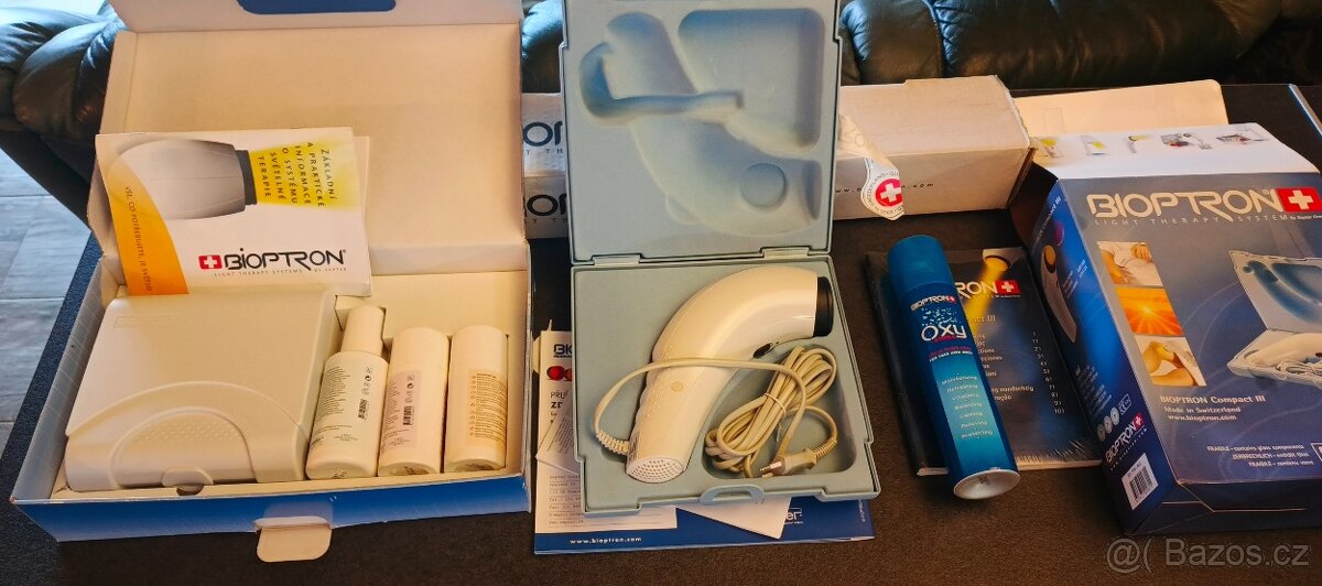 Bioptron lampa,filtry, stojan - 4