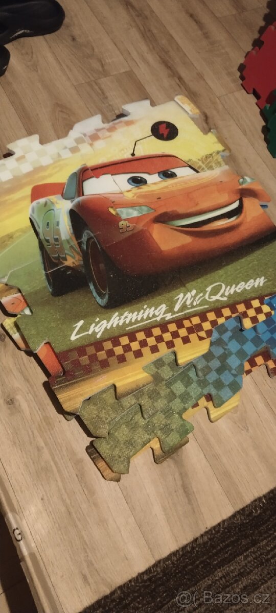 Pěnové puzzle autíčka - 4