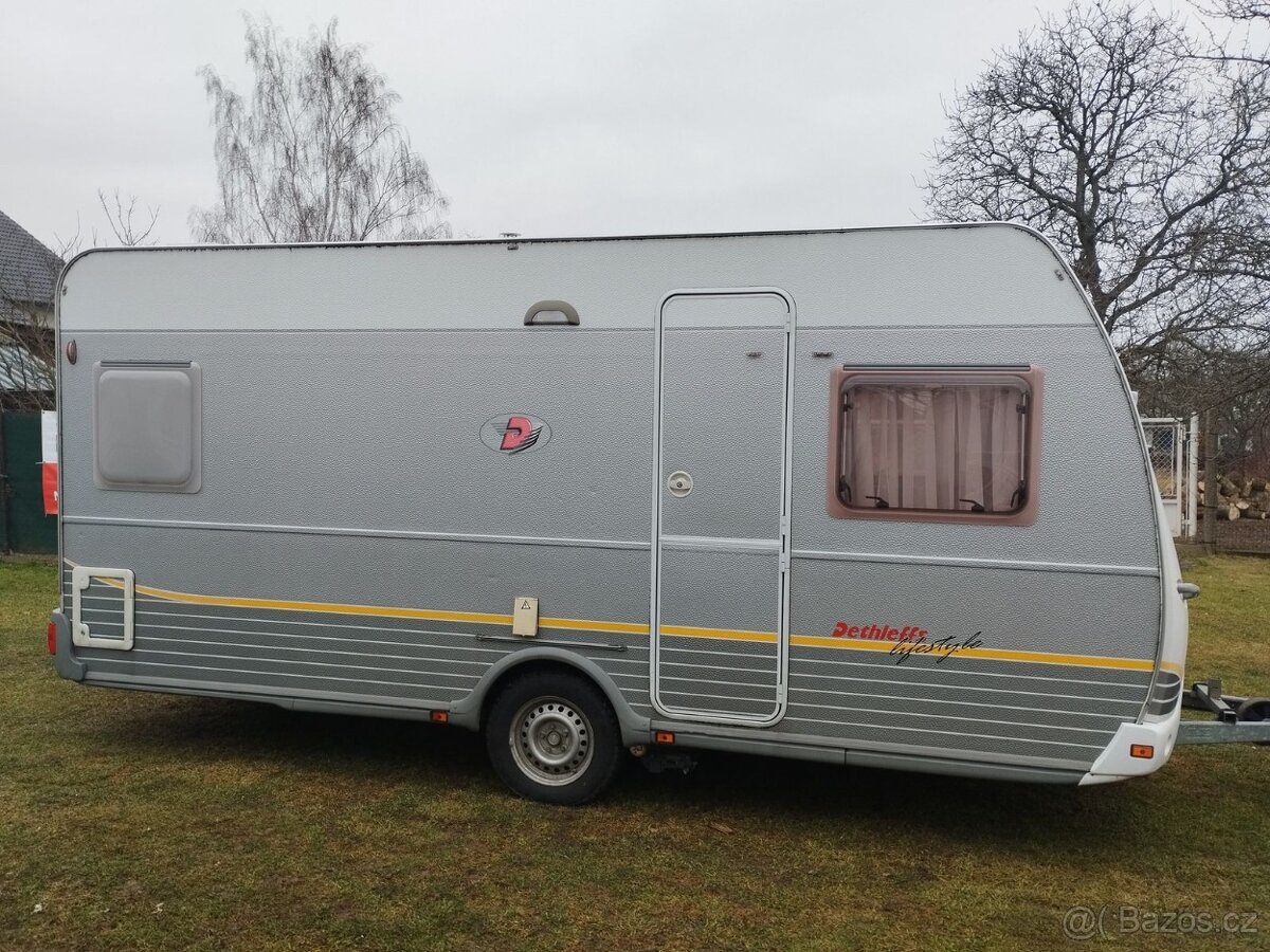 DETHLEFFS pro 4. Rok 2004. Mover+baterie. Markýza. 1300kg - 4