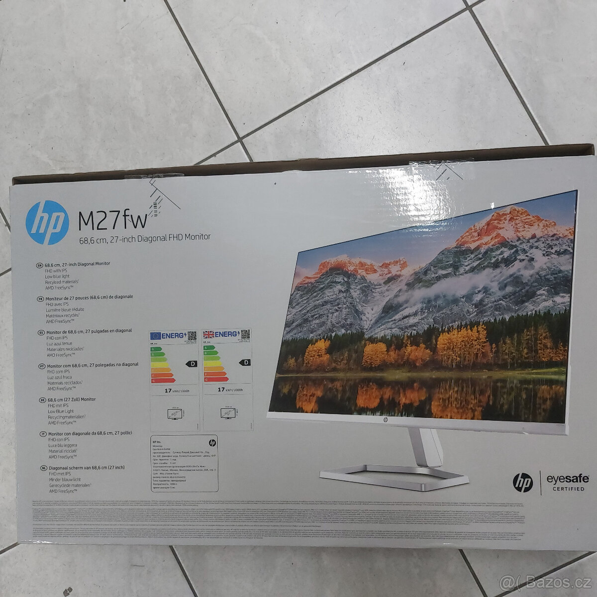 Monitor 27" HP M27fw, ULTRATENKÝ, ZÁNOVNÍ, krabice - 4