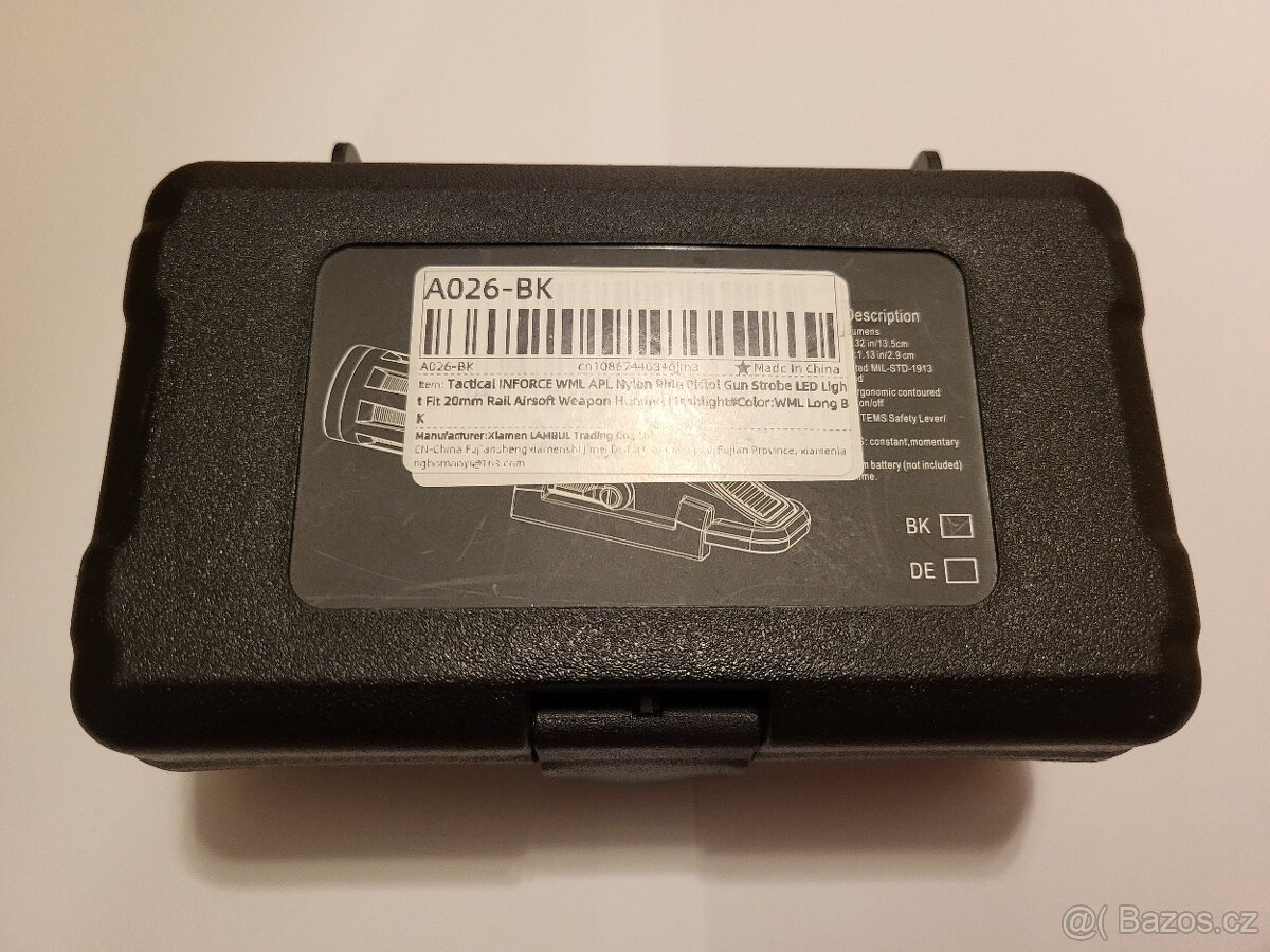 taktická svítilna 400lm WADSN WML GEN 2 - 4