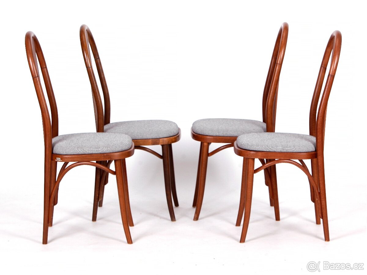 Jídelní židle TON, jako nové, bez známek opotřebení, 4 ks. - 4