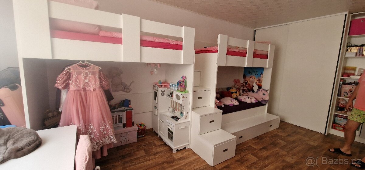 Patrové postele 4v1 - 4