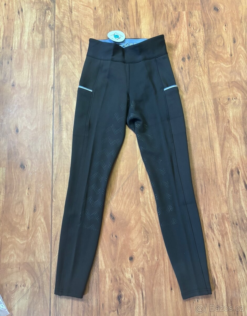 Jezdecké legíny bílé a černé - 4