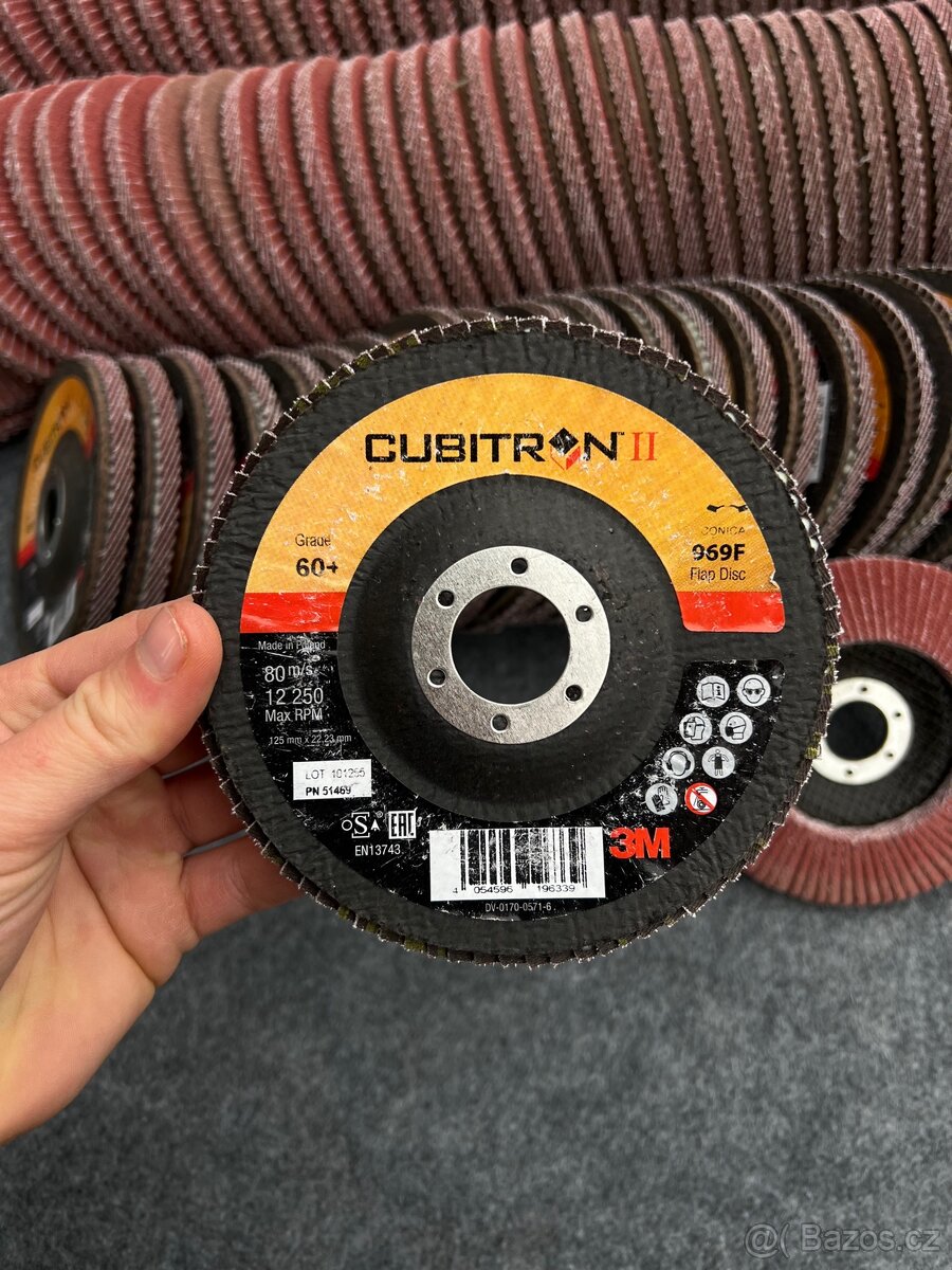 Lamelové brusné kotouče 3M cubitron - 4