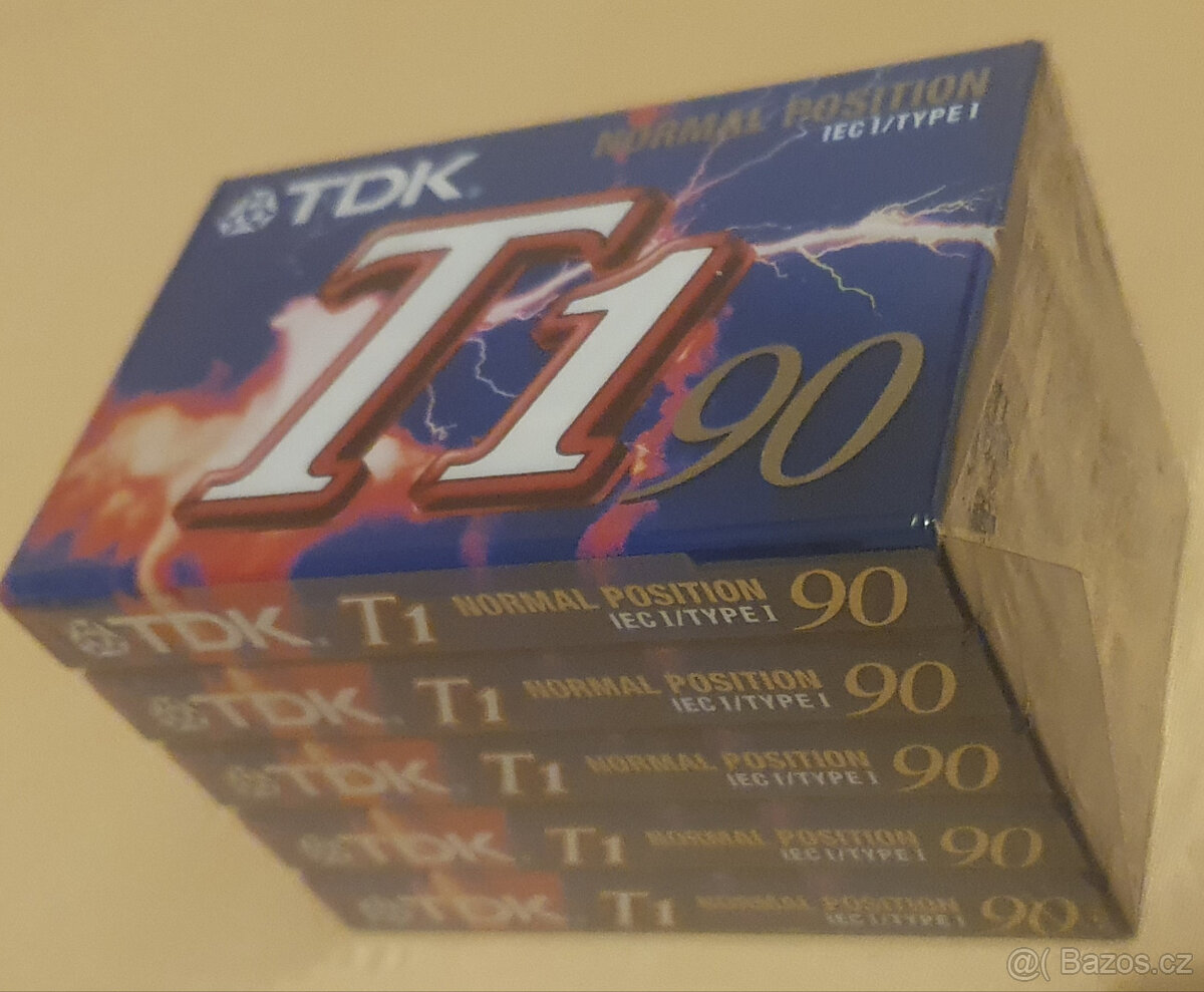 Nové nerozbalené audio MG kazety TDK - 4