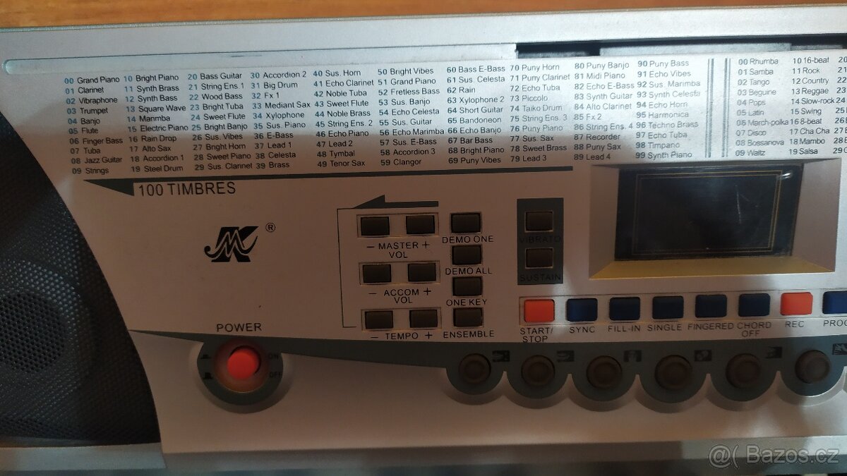 Elektronické klávesy MK-2083 - 4