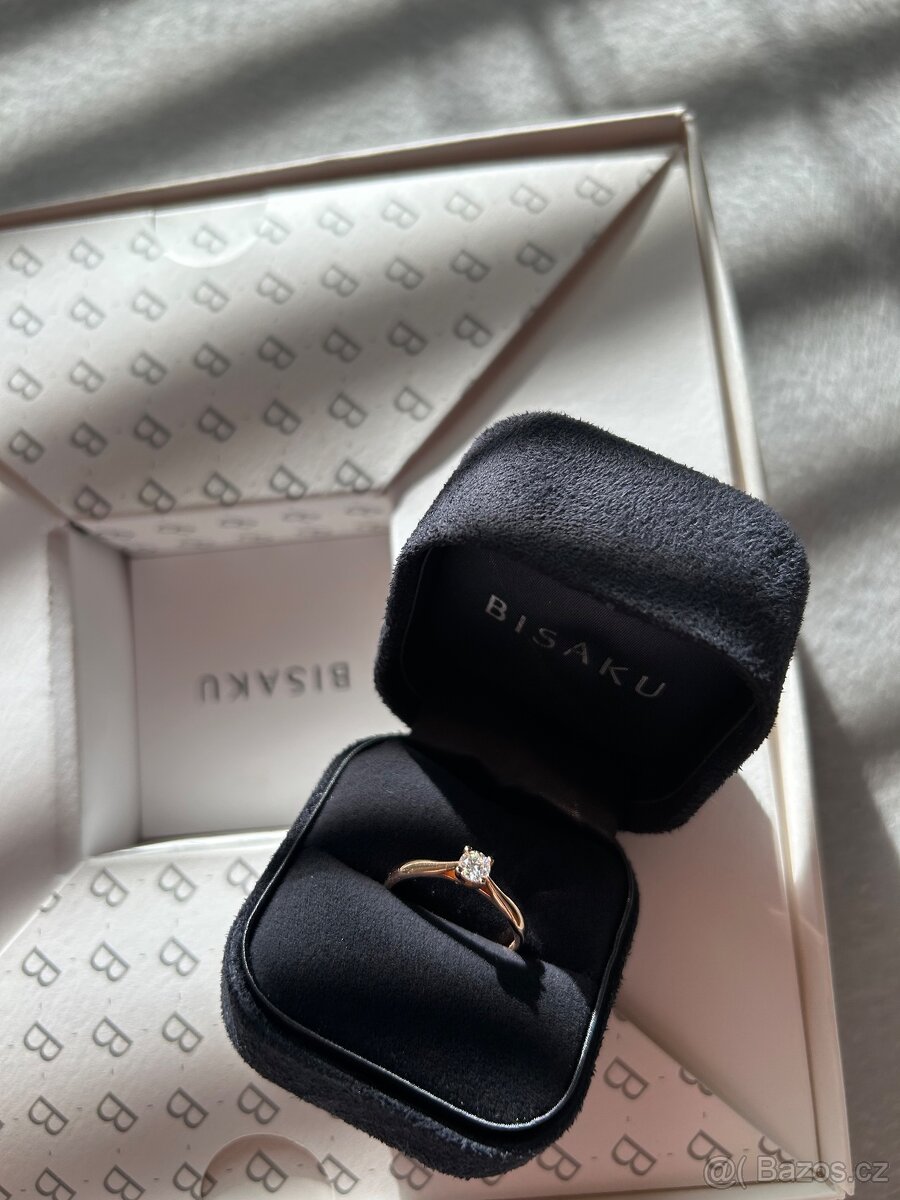 Zásnubní prsten bisaku - 4