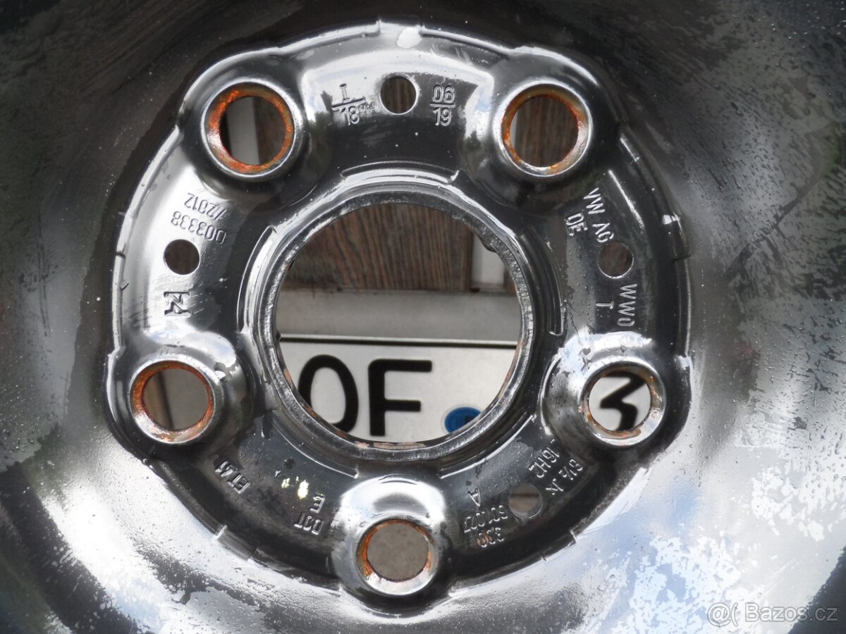 Komplet Zimní Sada Dunlop +Poklice205/60/16 ET 46 5X112 - 4