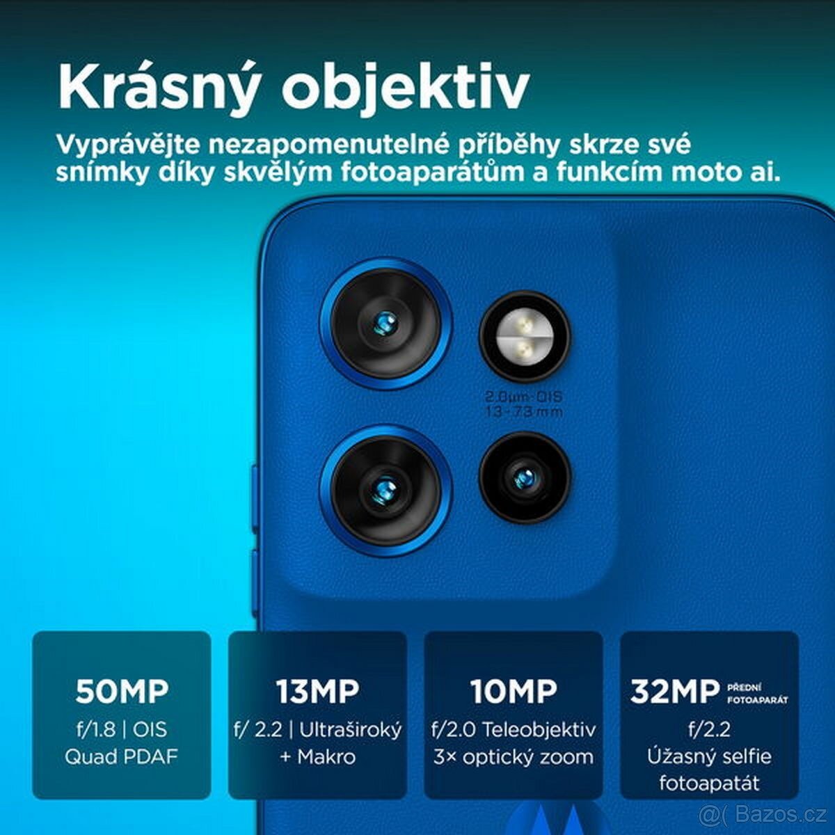 Motorola Edge 50 Neo 256GB NOVÝ. CZ záruka. ZDARMA pouzdro - 4