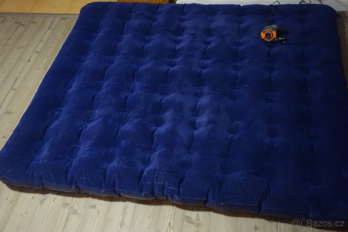 KOMPRESOR + MATRACE MADRACE 150x170x17cm K OPRAVĚ - 4