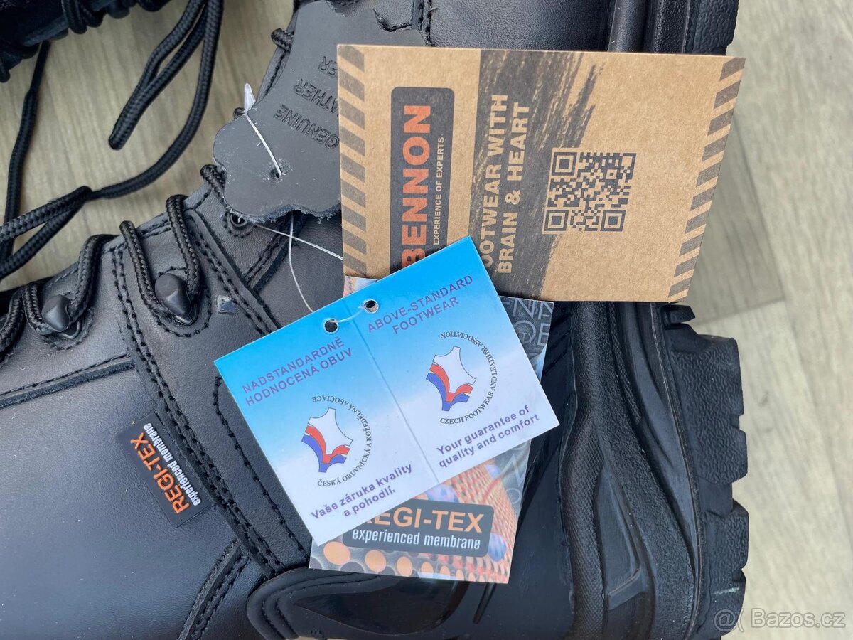 Pracovní zimní boty Bennon poloholeňové vel. 43 - 4