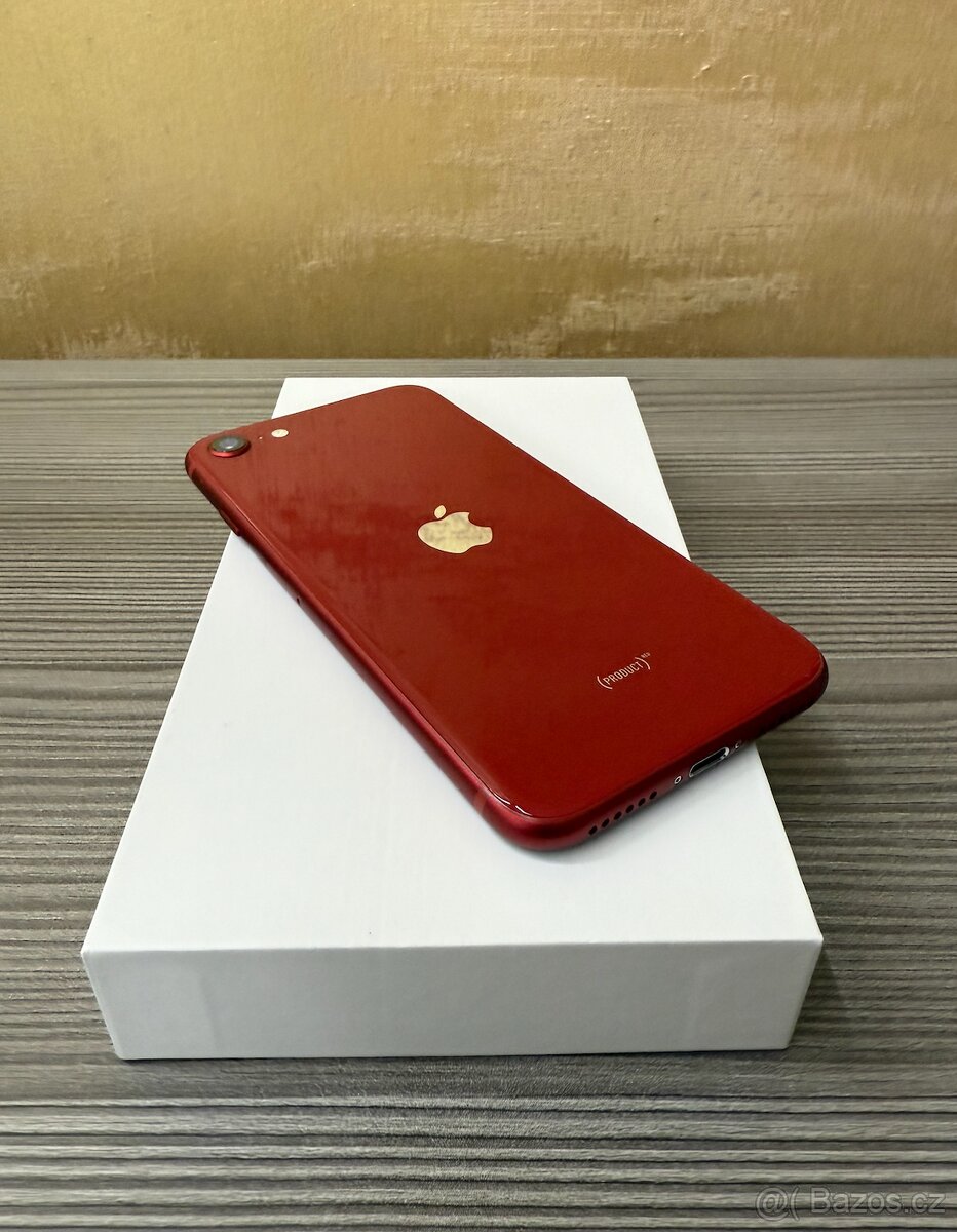 Apple iPhone SE 2022 128GB red, baterie 100% - 4