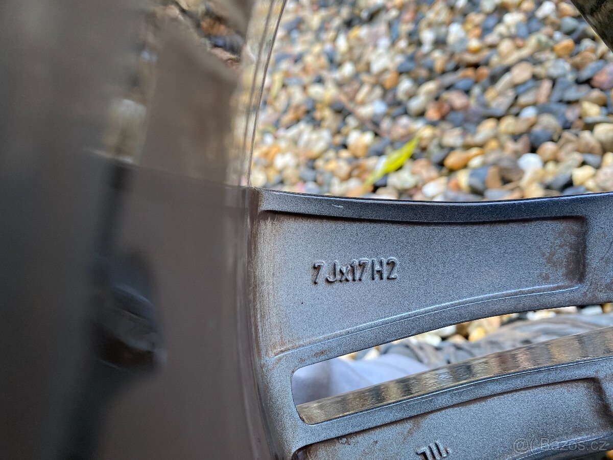 ALU KOLA 17" 5 x 100 ORIGINÁL ŠKODA - 4