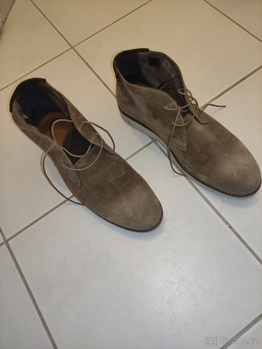 Pánské kožené boty Baťa - 4