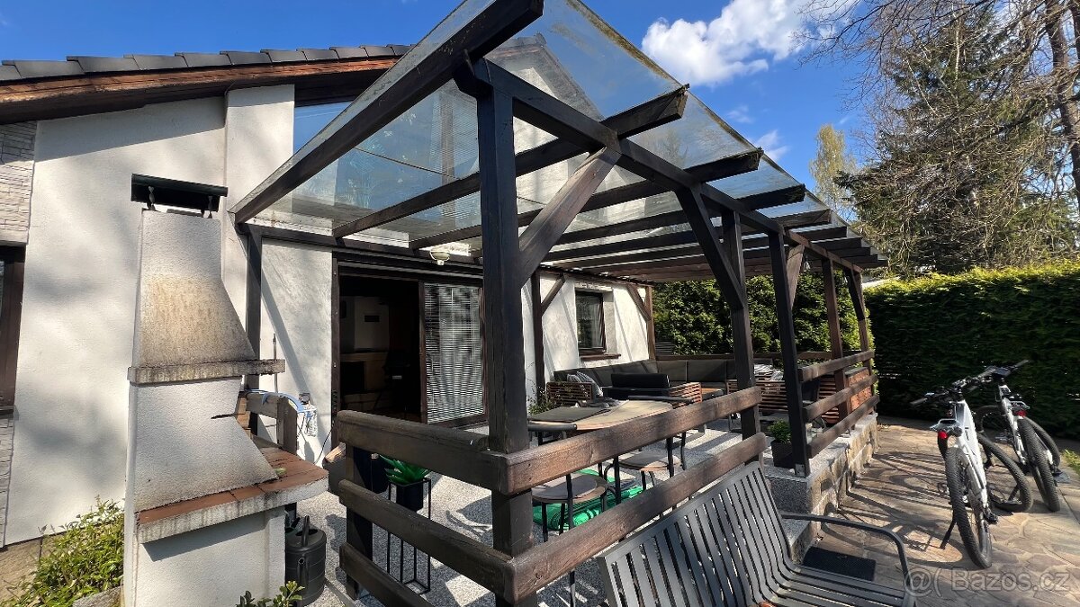 Pergola ,skleněná střecha - 4