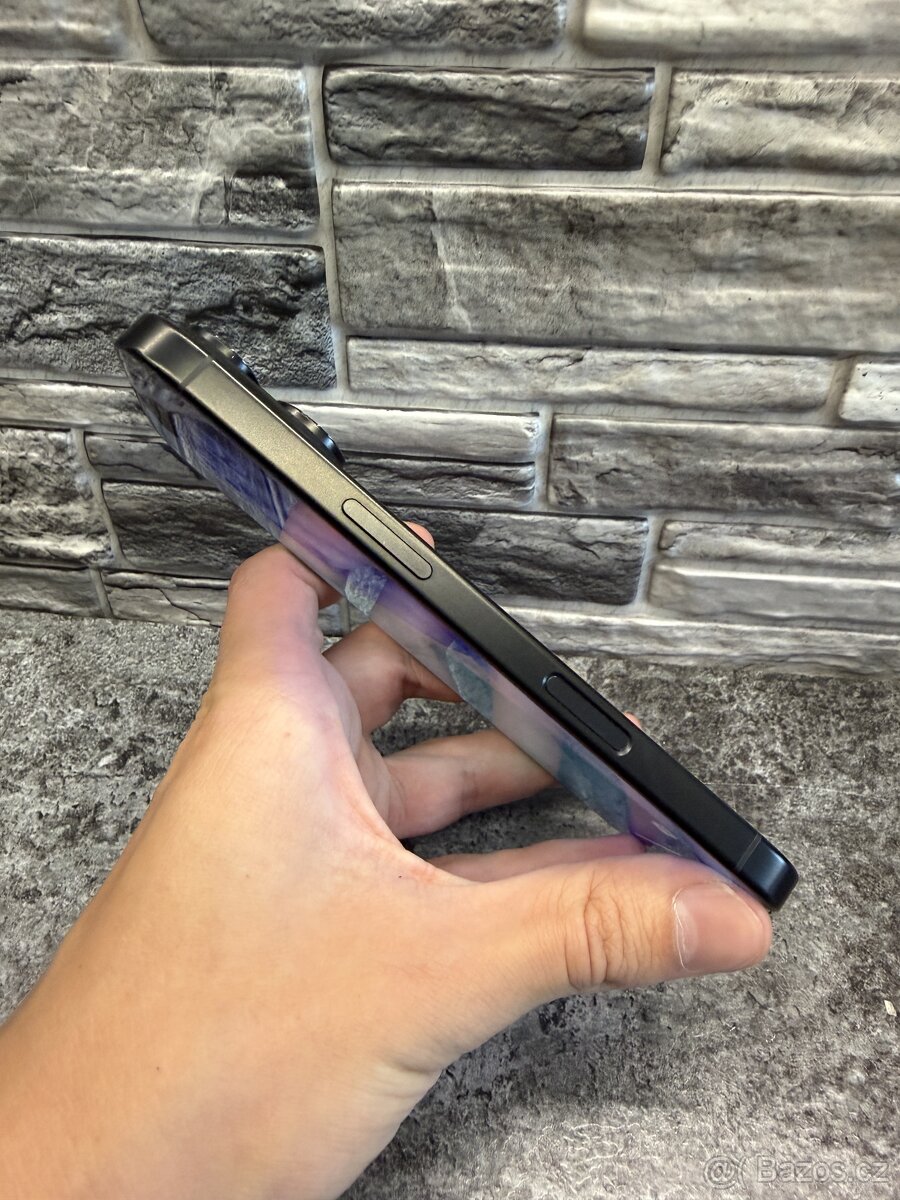 iPhone 16 Pro 128GB Black Titanium, baterie 92%, e-sim - 4