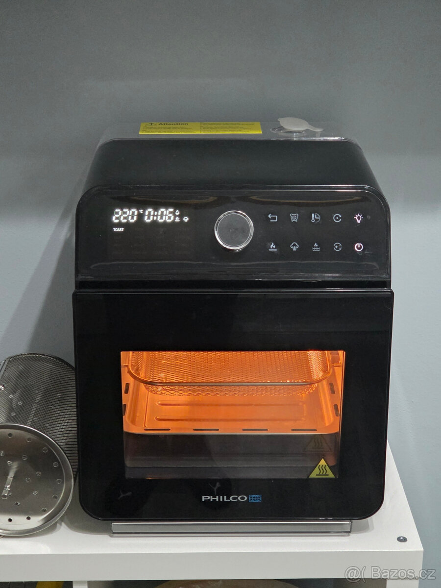 PHILCO PHAO1015 Trouba Horkovzdušná fritéza Parní trouba - 4