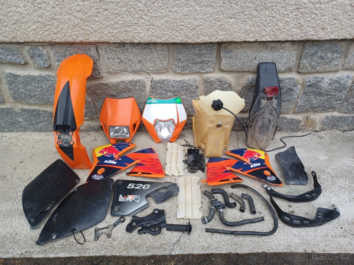 KTM 520 EXC RACING - NÁHRADNÍ DÍLY