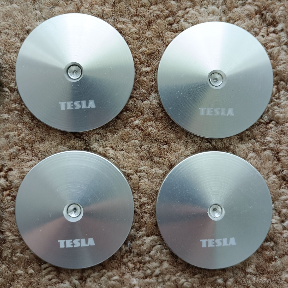 Antirezonanční podložky Tesla Popular P40 stříbrná 8 kusů - 4