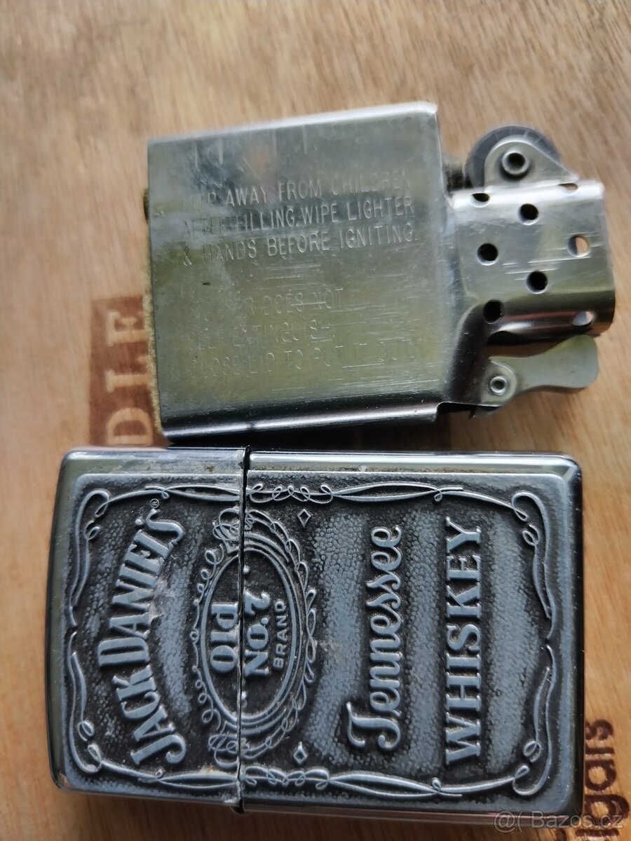 Zapalovač-Originál Zippo Jack Daniels -funkční - 4