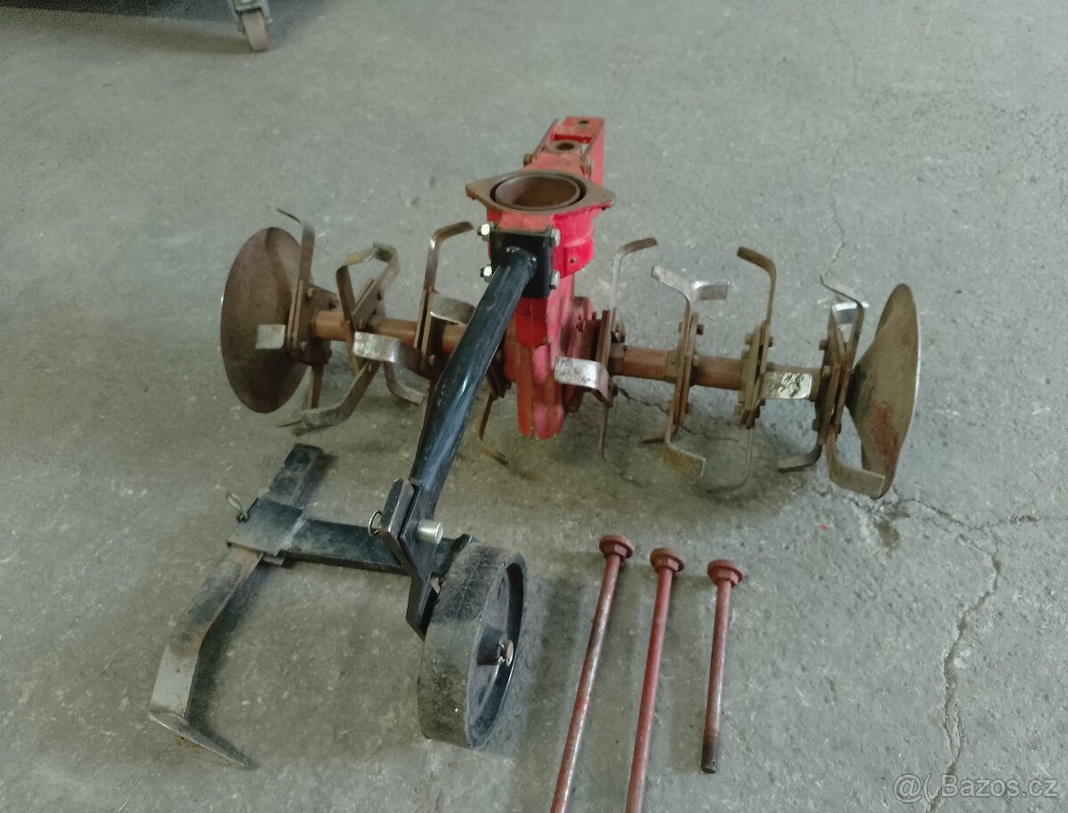 Vari rotavator, kypřící nože, radlička, osy, - 4