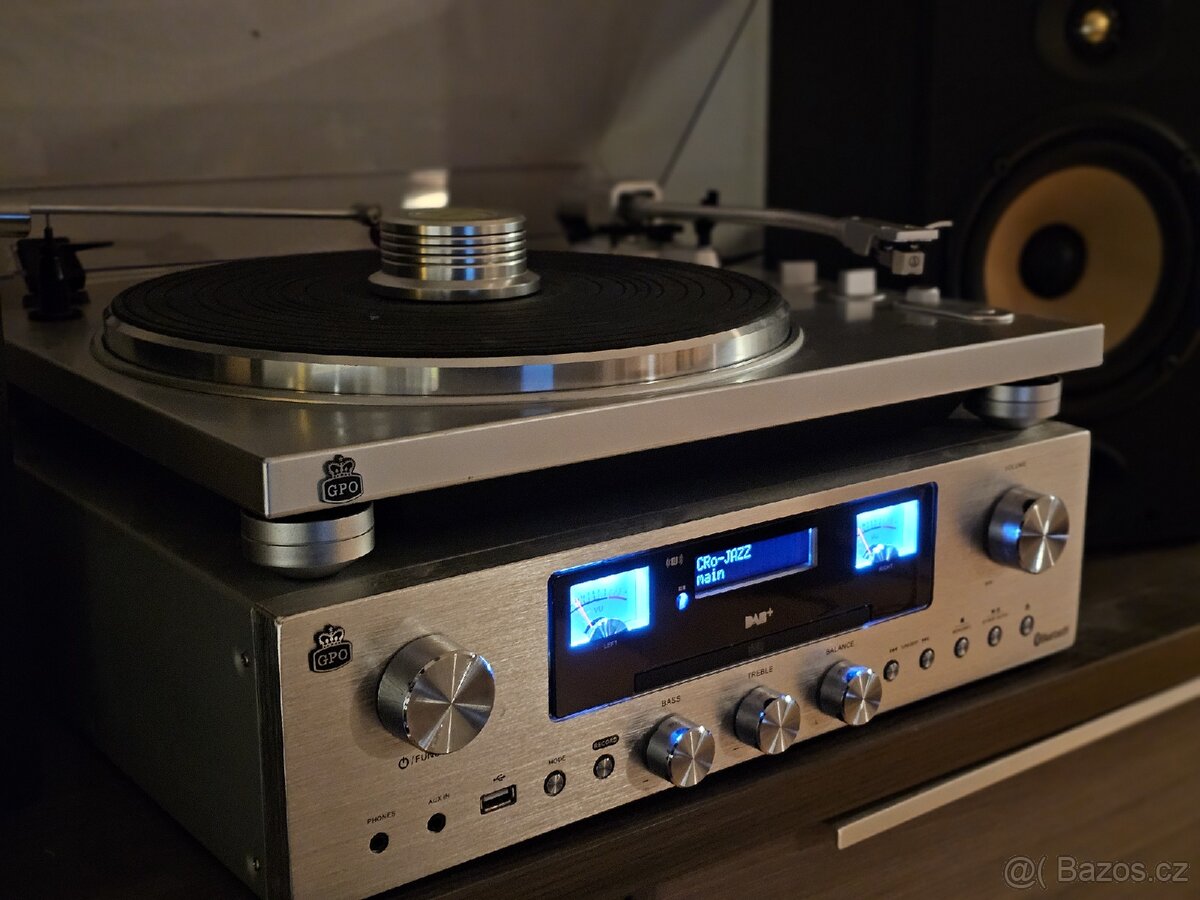 Premiový gramofon s Bluetooth designed in UK - 4