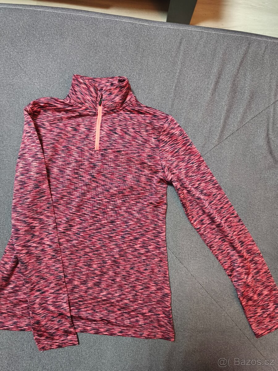 Dívčí funkční triko + fleecová mikina - 4