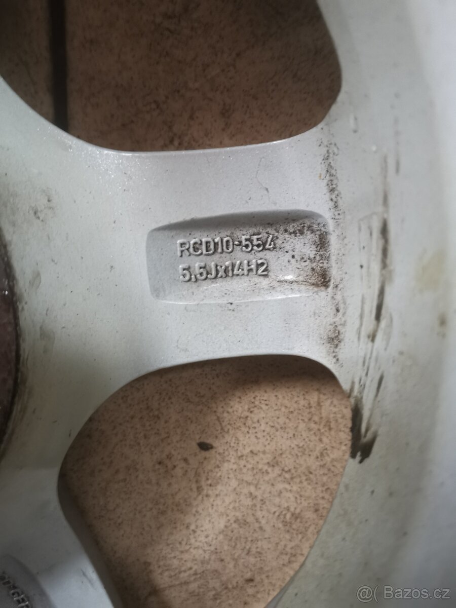 Sada Alu. disky originál Hyndai Accent - 4