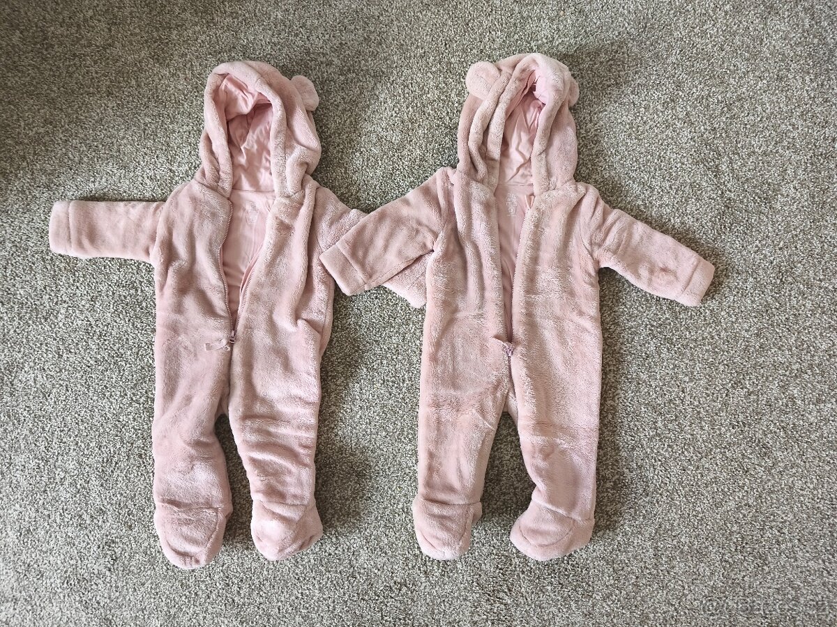 Overaly,kombinézy,svetry,fusaky nejen pro dvojčata 0+, sady - 4