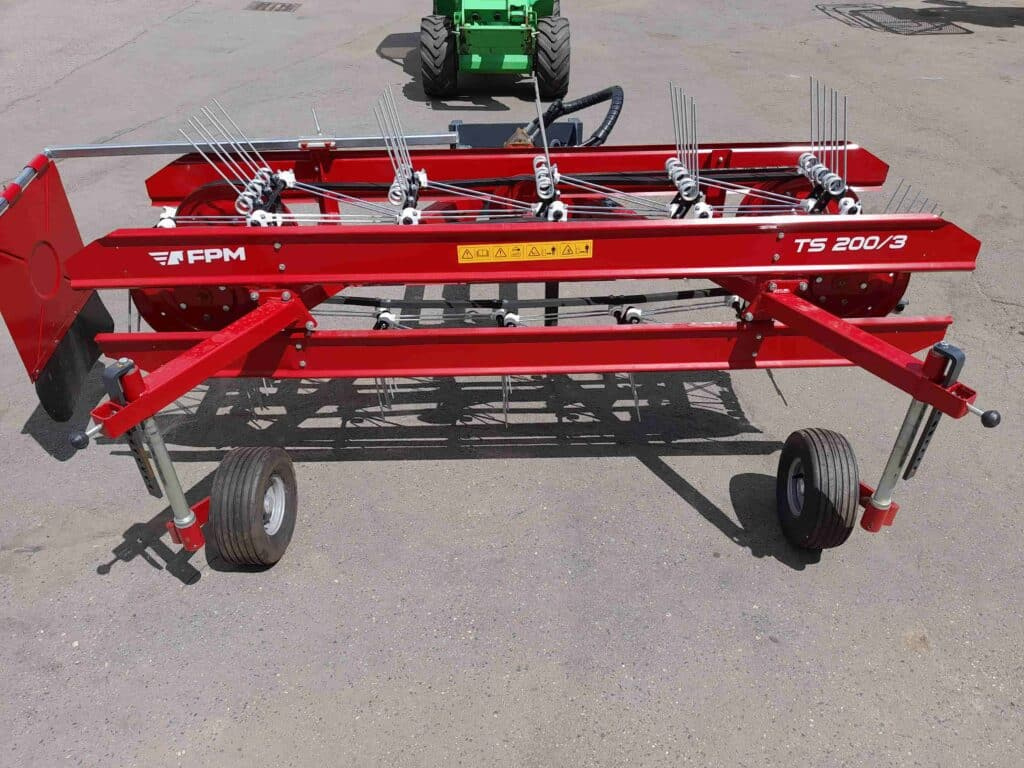 Obraceč a shrnovač sena pro traktor, malotraktor, 200cm - 4