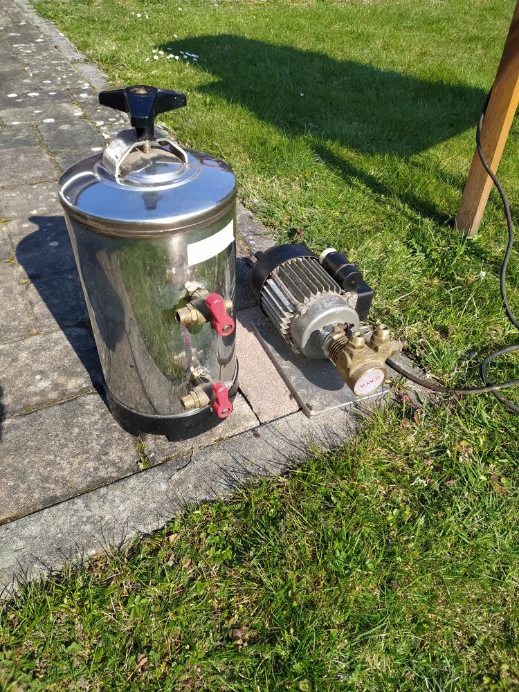Pákový kávovar San Marino. - 4