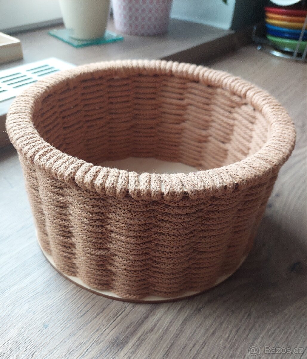 Vyplétaný košíček - 4