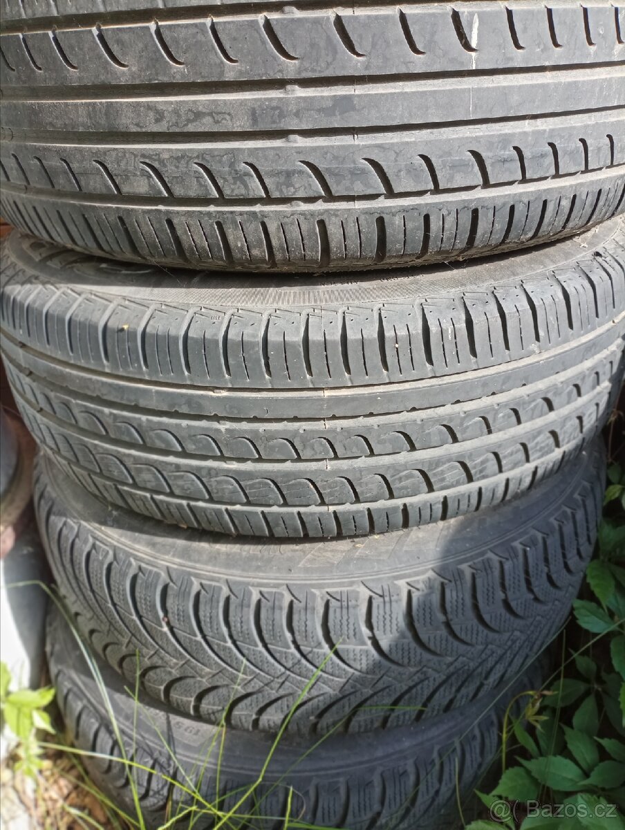Pneu+plechové disky 195/65R15 - 4