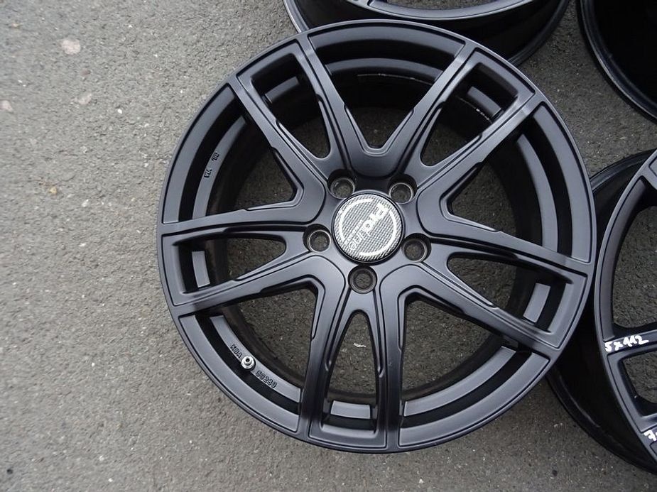 Alu disky černé Proline, 17", 5x112, ET 45, šířka 7J - 4